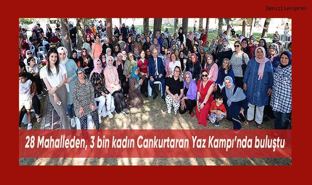 28 mahalleden 3.000 kadın Cankurtaran Yaz Kampı’nda buluştu