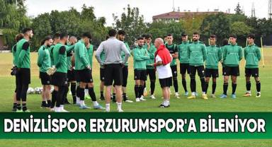 Altaş Denizlispor, Erzurumspor maçının hazırlıklarını sürdürüyor