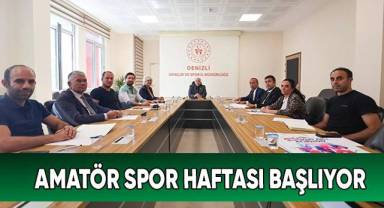 Amatör Spor Haftası başlıyor