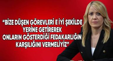Başkan Şeniz Doğan’dan Gaziler Günü Mesajı
