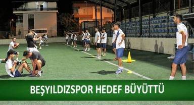 Beşyıldızspor hedefini büyüttü