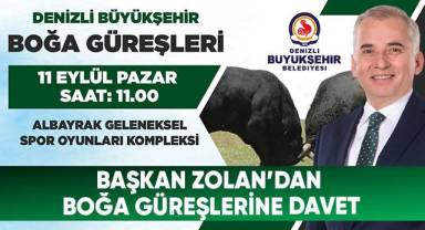 Boğa güreşi heyecanı Denizli’de