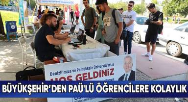 Büyükşehir’den PAÜ'lü Öğrencilere Kolaylık
