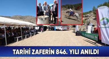 Büyükşehir’den zaferin 846. yılında muhteşem kutlama