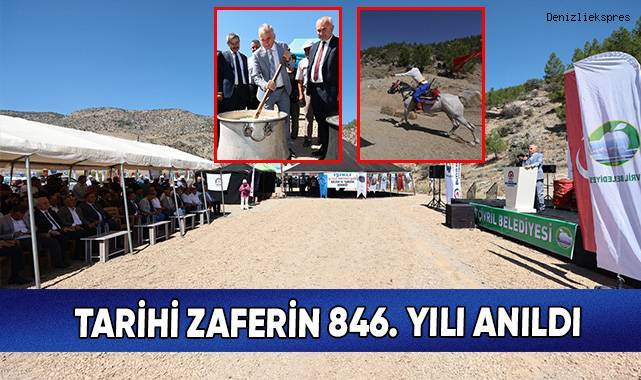 Büyükşehir’den zaferin 846. yılında muhteşem kutlama