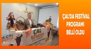 Çal'da festival programı belli oldu