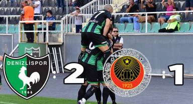 Denizlispor:2 Gençlerbirliği:1