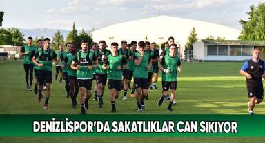 Denizlispor’da sakatlıklar can sıkıyor