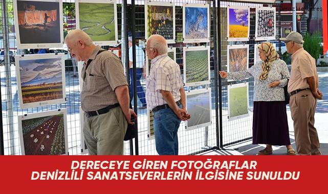 Dereceye giren fotoğraflar Denizlili sanatseverlerin ilgisine sunuldu