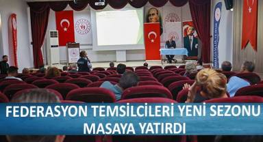 Federasyon temsilcileri yeni sezonu masaya yatırdı