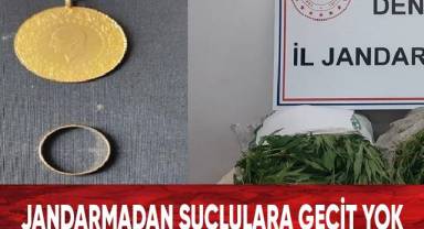 Jandarmadan suçlulara geçit yok