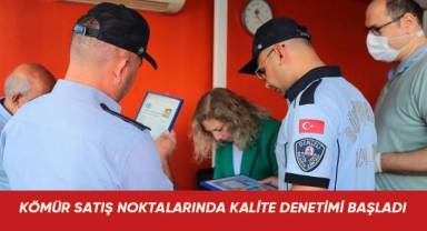 Kömür satış noktalarında kalite denetimi başladı
