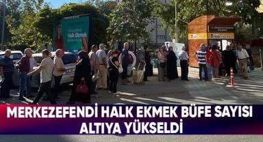 Merkezefendi Halk Ekmek Büfe Sayısı Altıya Yükseldi