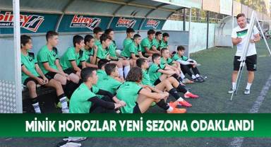 Minik horozlar yeni sezona odaklandı