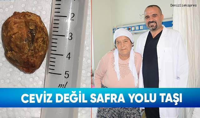 Safra Yolundaki Taştan PAÜ Hastanesi’nde Kurtuldu