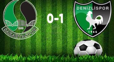 Sakaryaspor:0 Denizlispor:1