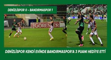 Spor Toto 1. Lig: Denizlispor: 0 - Bandırmaspor: 1
