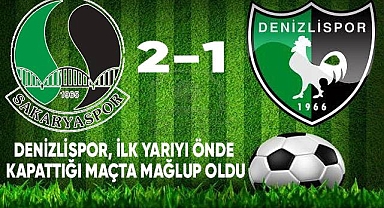 Spor Toto 1.Lig Sakaryasor:2 - A.Denizlispor:1