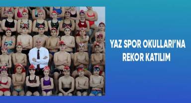 Yaz Spor Okulları'na rekor katılım