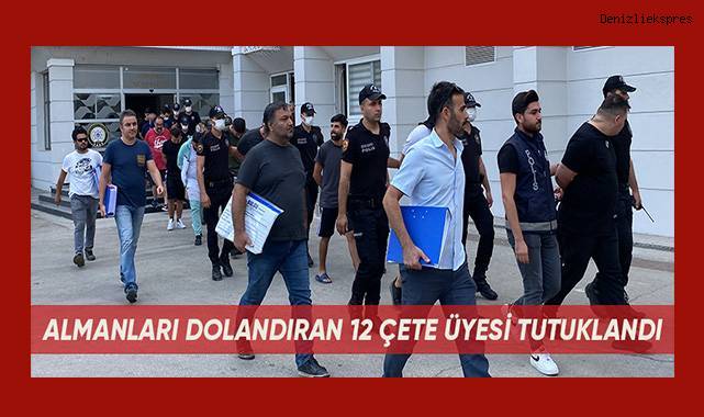 Almanları dolandıran 12 çete üyesi tutuklandı