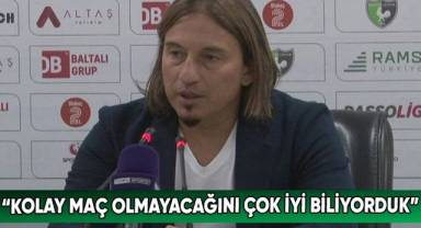 Arif Ufuk Kahraman: “Kolay maç olmayacağını çok iyi biliyorduk”