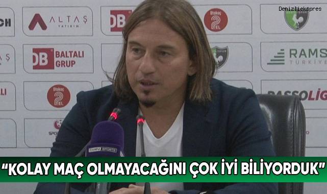 Arif Ufuk Kahraman: “Kolay maç olmayacağını çok iyi biliyorduk”