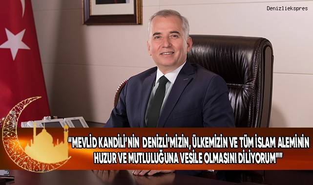 Başkan Zolan'dan Mevlid Kandili mesajı