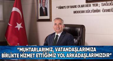 Başkan Zolan’dan Muhtarlar Günü mesajı