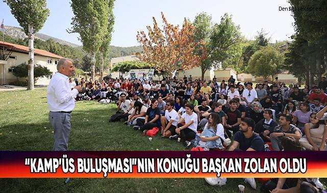 Başkan Zolan, gençlerle buluştu