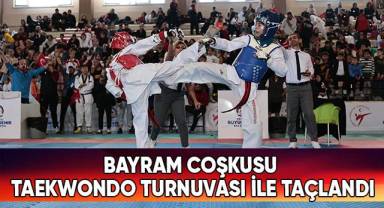 Bayram Coşkusu Taekwondo Turnuvası İle Taçlandı