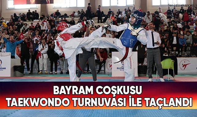 Bayram Coşkusu Taekwondo Turnuvası İle Taçlandı