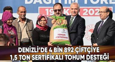 Büyükşehir’in tohum desteği çiftçilere dağıtılmaya başlandı