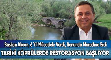 Çal’da Tarihi Köprülerde Restorasyon Başlıyor