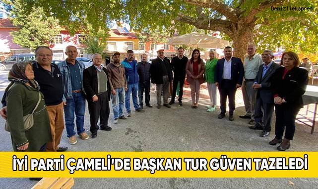 Çameli’de ‘İYİ’ler Kongreyi Tamamladı