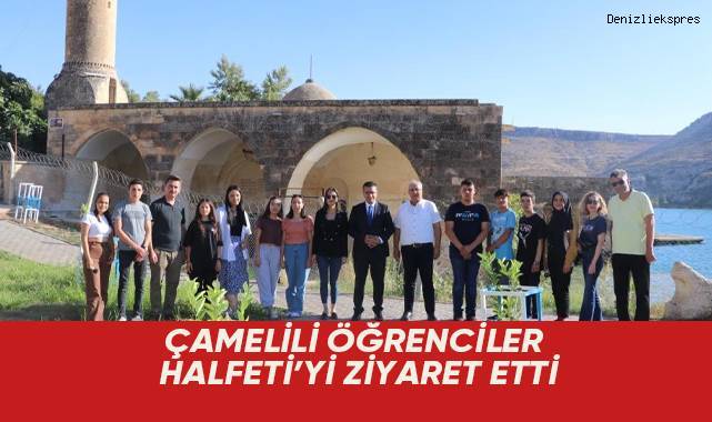 Çamelili öğrenciler Halfeti’yi ziyaret etti