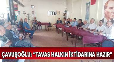 CHP Denizli, Tavas’ın nabzını tuttu