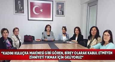 CHP Kadın Kolları'ndan 81 İlde Ortak Basın Açıklaması