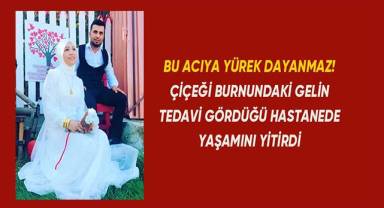 Çiçeği burnundaki çifti kaza ayırdı