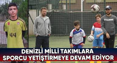 Denizli milli takımlara sporcu yetiştirmeye devam ediyor