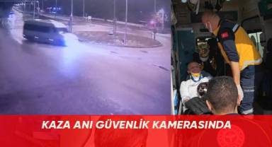 Denizlispor kafilesinin kaza anı kamerada