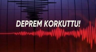 Deprem korkuttu