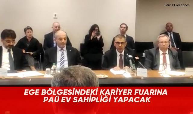 Ege Bölgesindeki kariyer fuarına PAÜ ev sahipliği yapacak