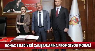 Honaz Belediyesi Çalışanlarına Promosyon Morali