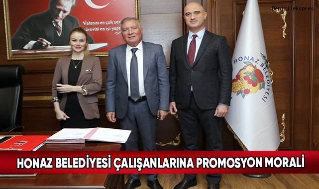 Honaz Belediyesi Çalışanlarına Promosyon Morali