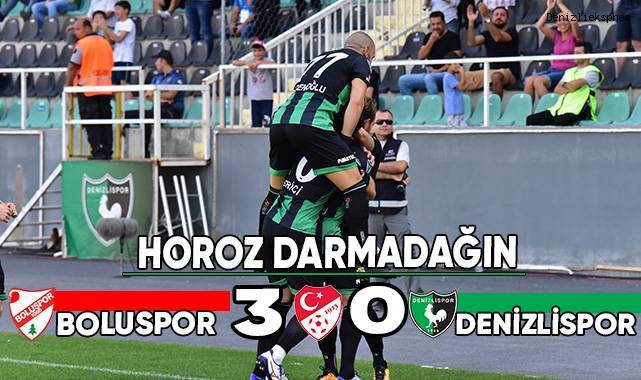 Horoz Bolu'da Dağıldı 3-0