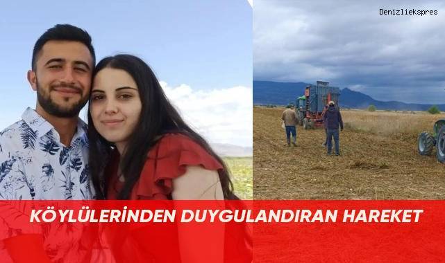 Köylülerinden duygulandıran hareket