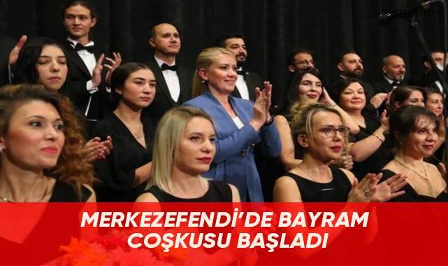 Merkezefendi’de bayram coşkusu başladı