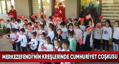 Merkezefendi’nin Kreşlerinde Cumhuriyet Coşkusu