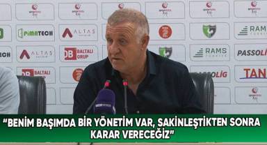 Mesut Bakkal son sözü yönetime bıraktı