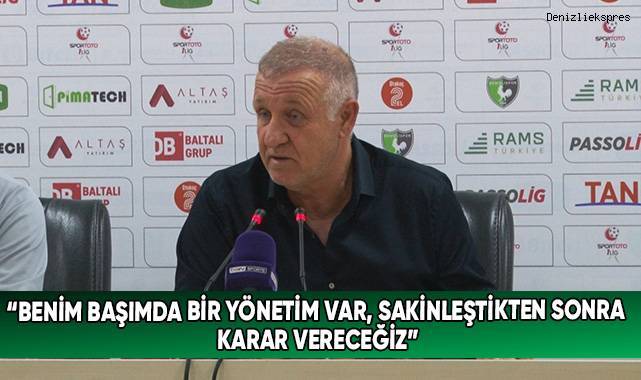 Mesut Bakkal son sözü yönetime bıraktı